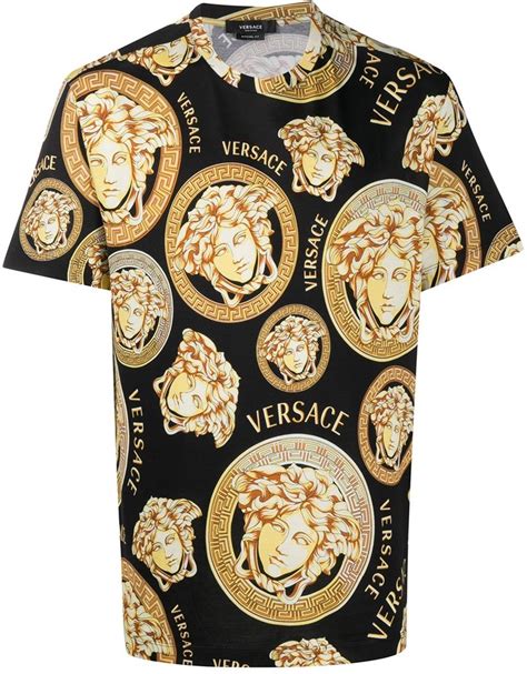 men's versace medusa t-shirt|Versace baroque t shirt.